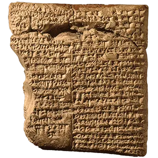 Babylonian clay tablet